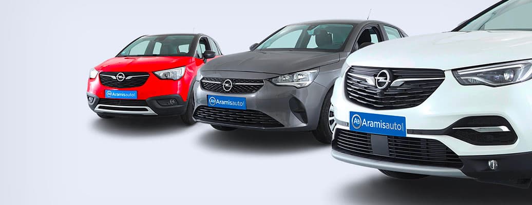 Découvrez la gamme complète de voitures de la marque Opel