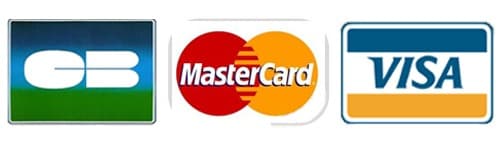 Logo carte bancaire Visa Mastercard