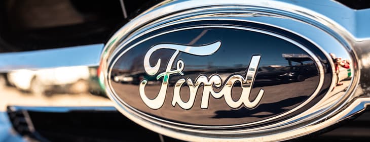 photo qui illustre la marque Ford avec son logo