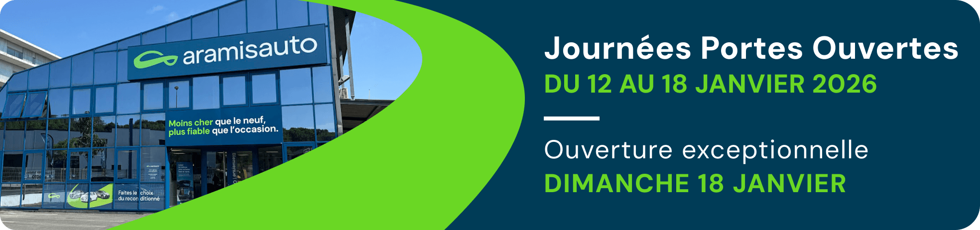 Les journées portes ouvertes du mois de Janvier 2026