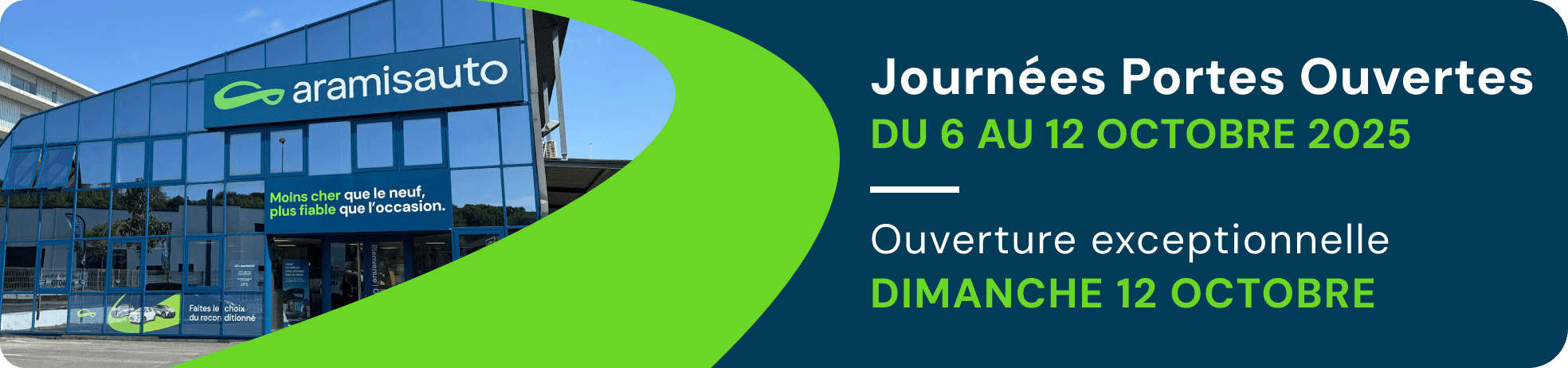 Les journées portes ouvertes du mois de Septembre 2025